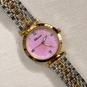 Chenxi Luxury Roman Numeral Sky Blue MOP Dial Jubilee Watch