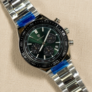 POEDAGAR Luxury Male Chronograph Wristwatch with Bezel Scale & Luminous Hands