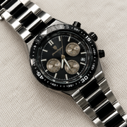 POEDAGAR Luxury Male Chronograph Wristwatch with Bezel Scale & Luminous Hands