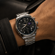 POEDAGAR Luxury Male Quartz Wristwatch with Multi-Subdial & Date Display