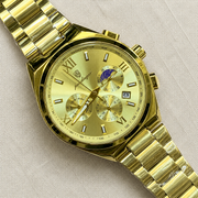 POEDAGAR Luxury Male Quartz Wristwatch with Multi-Subdial & Date Display