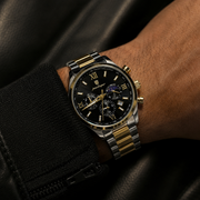 POEDAGAR Luxury Male Quartz Wristwatch with Multi-Subdial & Date Display