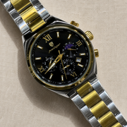 POEDAGAR Luxury Male Quartz Wristwatch with Multi-Subdial & Date Display