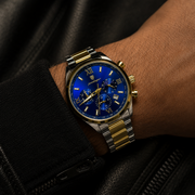 POEDAGAR Luxury Male Quartz Wristwatch with Multi-Subdial & Date Display