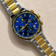 POEDAGAR Luxury Male Quartz Wristwatch with Multi-Subdial & Date Display