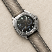 POEDAGAR Male Cushion Dial Quartz Chronograph Watch
