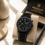 POEDAGAR Tactical Executive Chronograph Men's Sport Watch