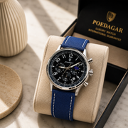 POEDAGAR Tactical Executive Chronograph Men's Sport Watch
