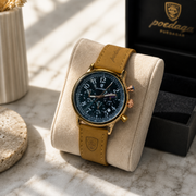 POEDAGAR Tactical Executive Chronograph Men's Sport Watch