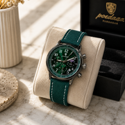 POEDAGAR Tactical Executive Chronograph Men's Sport Watch
