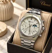 Chenxi Executive Stainless Steel Multi-Function Chronograph Men's Watch