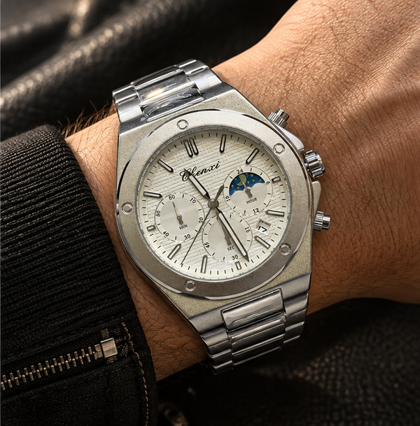Chenxi Executive Stainless Steel Multi-Function Chronograph Men's Watch