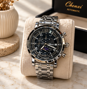 Chenxi Executive Multi-Function Chronograph Watch with Moonphase Display