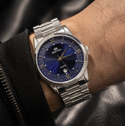 BESTWIN Men's Executive Stainless Steel Chain Watch