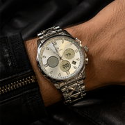 BESTWIN Double Time Men's Dual Display Wrist Watch
