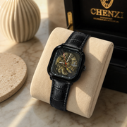 CHENXI Men's Automatic Skeleton Mechanical Watch