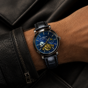 CHENXI Automatic Luxury Chronograph Skeleton Watch for Men