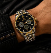 BESTWIN Double Time Men's Dual Display Wrist Watch