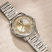 BESTWIN Men's Executive Stainless Steel Chain Watch