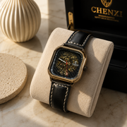 CHENXI Men's Automatic Skeleton Mechanical Watch