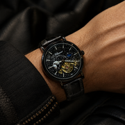 CHENXI Automatic Luxury Chronograph Skeleton Watch for Men