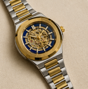 BESTWIN Automatic Men's Skeleton Stainless Steel Wrist Watch