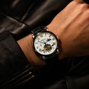 CHENXI Automatic Luxury Chronograph Skeleton Watch for Men