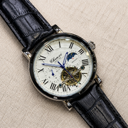 CHENXI Automatic Luxury Chronograph Skeleton Watch for Men