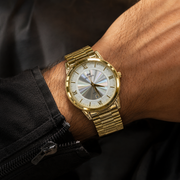 BESTWIN Men's Executive Stainless Steel Chain Watch