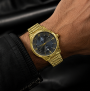 BESTWIN Men's Executive Stainless Steel Chain Watch