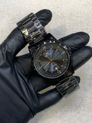 BESTWIN Men's Executive Stainless Steel Chain Watch