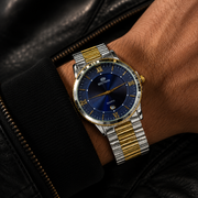 BESTWIN Men's Executive Stainless Steel Chain Watch