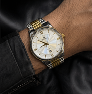 BESTWIN Men's Executive Stainless Steel Chain Watch